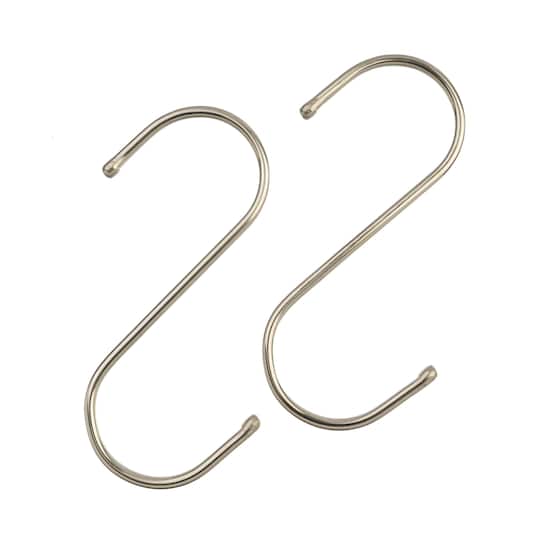 4.5" Macramé S Hooks, 2ct. by Loops & Threads®